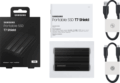Samsung T7 Shield 1TB (USB 3.2 Gen 2, fekete)