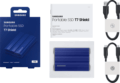Samsung T7 Shield 1TB (USB 3.2 Gen 2, kék)