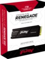 Kingston Fury Renegade 1TB (M.2 2280, PCIe 4.0, NVMe, hűtőbordával)