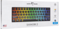 White Shark Shinobi 2 (amerikai - US, mechanikus, blue switch, gamer, fekete)