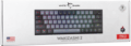 White Shark Wakizashi 2 (amerikai - US, mechanikus, red switch, gamer, szürke-fekete)