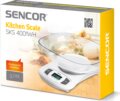 Sencor SKS 4001WH tálas konyhai mérleg