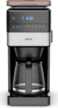 Krups KM8428 filteres kávéfőző, fekete-Ezüst
