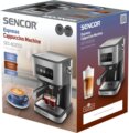 Sencor SES 4020SS espresso kávéfőző, Fekete-Szürke
