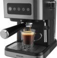 Sencor SES 4020SS espresso kávéfőző, Fekete-Szürke