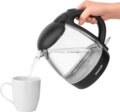 Sencor SWK 2300BK üveg vízforraló, 1,2 l