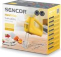 Sencor SHM 5406YL kézi mixer, 200W, sárga