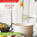 Adler AD 4205G kézi mixer, 300W, fehér-zöld