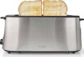 Nedis KABT310EAL kenyérpirító, 2 szeletes, alumínium-fekete