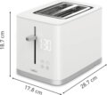 Tefal Sense kenyérpirító, 2 szeletes, fehér