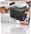 Camry CR 3218 kenyérpirító, 2 szeletes, fekete