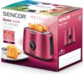 Sencor STS 6054RD kenyérpirító, 2 szeletes, piros