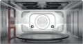 Whirlpool MWSC 833 SX mikrohullámú sütő, 900W, Inox
