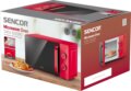 Sencor SMW 1920RD mikrohullámú sütő, 700W, Piros