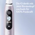 Oral-B iO Series 9N Rose Quartz elektromos fogkefe, Rózsaszín