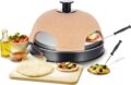 EMERIO PO-115985 pizzasütő, 900W, terrakotta