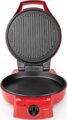 Nedis FCPM100FRD pizzasütő és grillsütő, 1800W, piros
