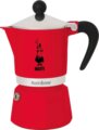 Bialetti Rainbow 4962 kotyogós kávéfőző, 3 személyes, Piros