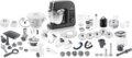 ETA Gratus Kuliner II Max 2038 90010 konyhai robotgép, 1700W
