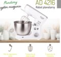 Adler AD 4216 konyhai robotgép, 1000W