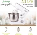 Adler AD 4216 konyhai robotgép, 1000W