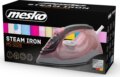 Mesko MS 5028 gőzölős vasaló, 2200W, szürke-rózsaszín