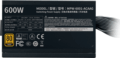Cooler Master G600 Gold Entry Level (600W, 80Plus® Gold, ATX)