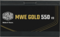Cooler Master MWE Gold V3 (550W, 80Plus® Gold, ATX 3.1)