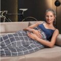 Imetec Adapto Velvet Square 16775 melegítő pléd, 150W, szürke