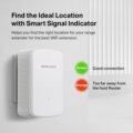 Mercusys ME10 WiFi jelerősítő (N300, Wi-Fi 4)