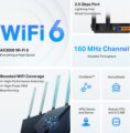 TP-Link Archer AX55 Pro (Wi-Fi 6, AX3000, kétsávos, Multi-Gigabit)