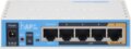 MikroTik hAP ac lite (Wi-Fi 5, AC750, kétsávos, 5×100Mbps, PoE Out)