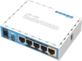 MikroTik hAP ac lite (Wi-Fi 5, AC750, kétsávos, 5×100Mbps, PoE Out)