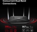 Mercusys AC12 (Wi-Fi 5, AC1200, kétsávos)