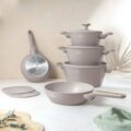 Berlinger Haus Taupe Collection BH/8343 edénykészlet, 10 részes