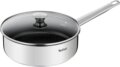 Tefal B9223205 Cook Eat mély serpenyő fedővel, 24cm