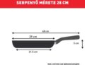 Tefal B8171944 Intuition wok serpenyő, 28cm