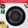 Tefal B8171944 Intuition wok serpenyő, 28cm