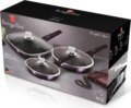 Berlinger Haus BH/7107 Purple Eclipse Collection serpenyő szett, 6 részes