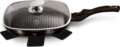 Berlinger Haus BH/6612 Metallic Line Shiny Black Edition grill serpenyő fedővel, 28cm
