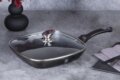 Berlinger Haus BH/6612 Metallic Line Shiny Black Edition grill serpenyő fedővel, 28cm