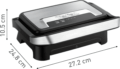 Tefal Inicio Compact GC270D10 kontakt grillsütő, 1000W