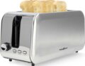 Nedis KABT400AL kenyérpirító, 2 hosszúszeletes, ezüst