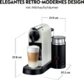 DeLonghi Citiz & Milk Nespresso kapszulás kávéfőző, fehér