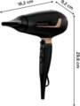 Rowenta Pro Expert AC CV8840F0 hajszárító, 2200W, fekete-réz
