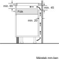 Bosch PUE611BB5E indukciós beépíthető főzőlap