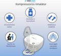 EcoLogic GYEL02 kompresszoros inhalátor