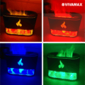 Vivamax Flame GYVH55 aroma diffúzor sókristályokkal, fekete