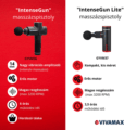 Vivamax GYVM36 IntenseGun terápiás masszázspisztoly