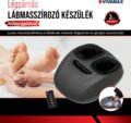 Vivamax GYVM45 légpárnás lábmasszírozó készülék hőterápiával